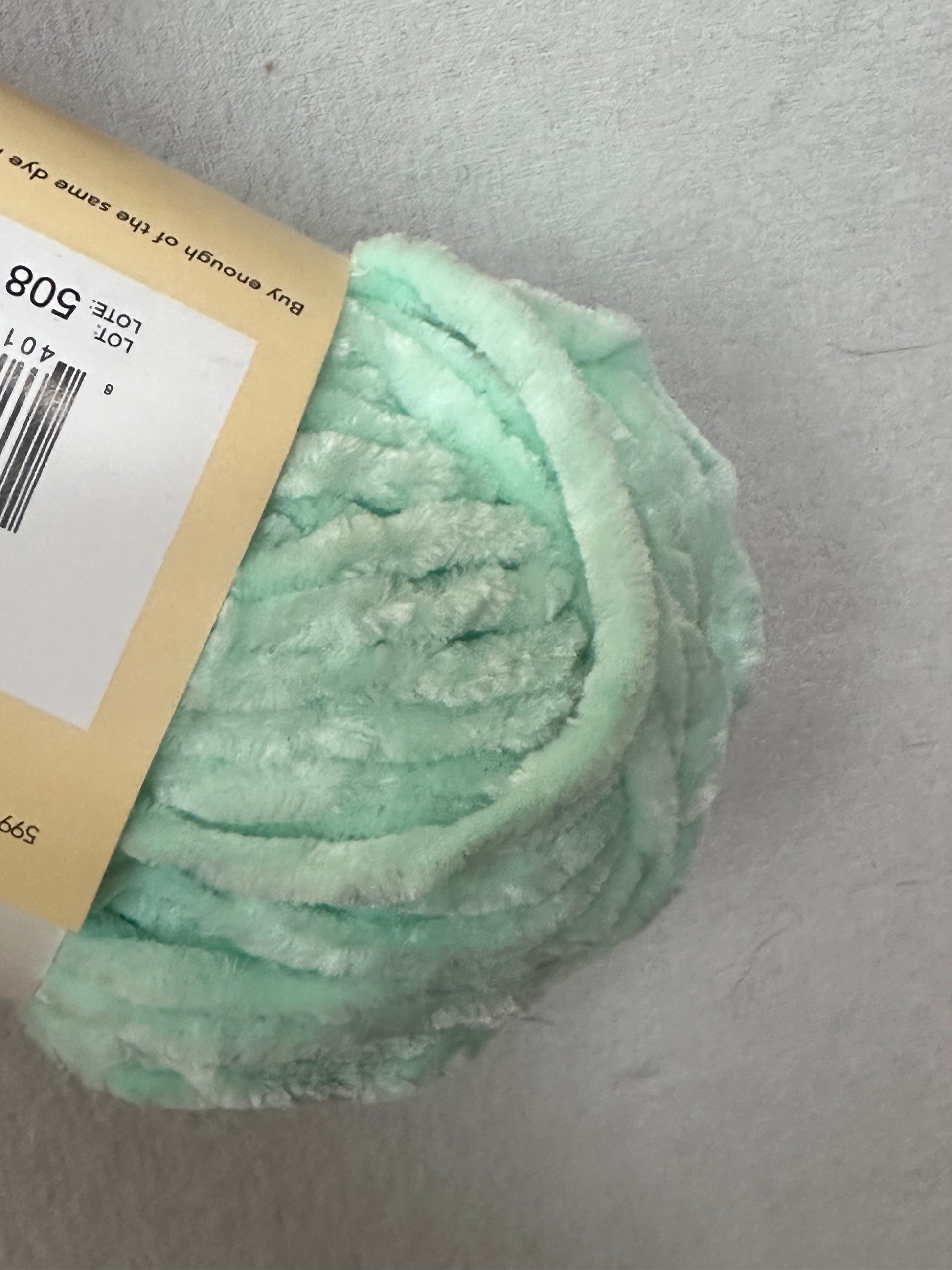 Premier Just Chenille Yarn – Mint (Color 2017-04)
