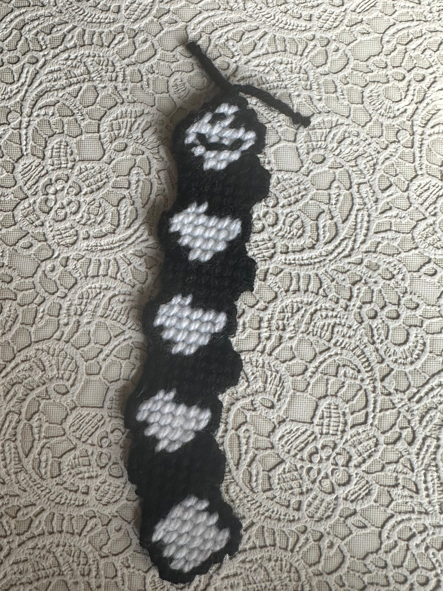 Caterpillar Bookmarks black and white