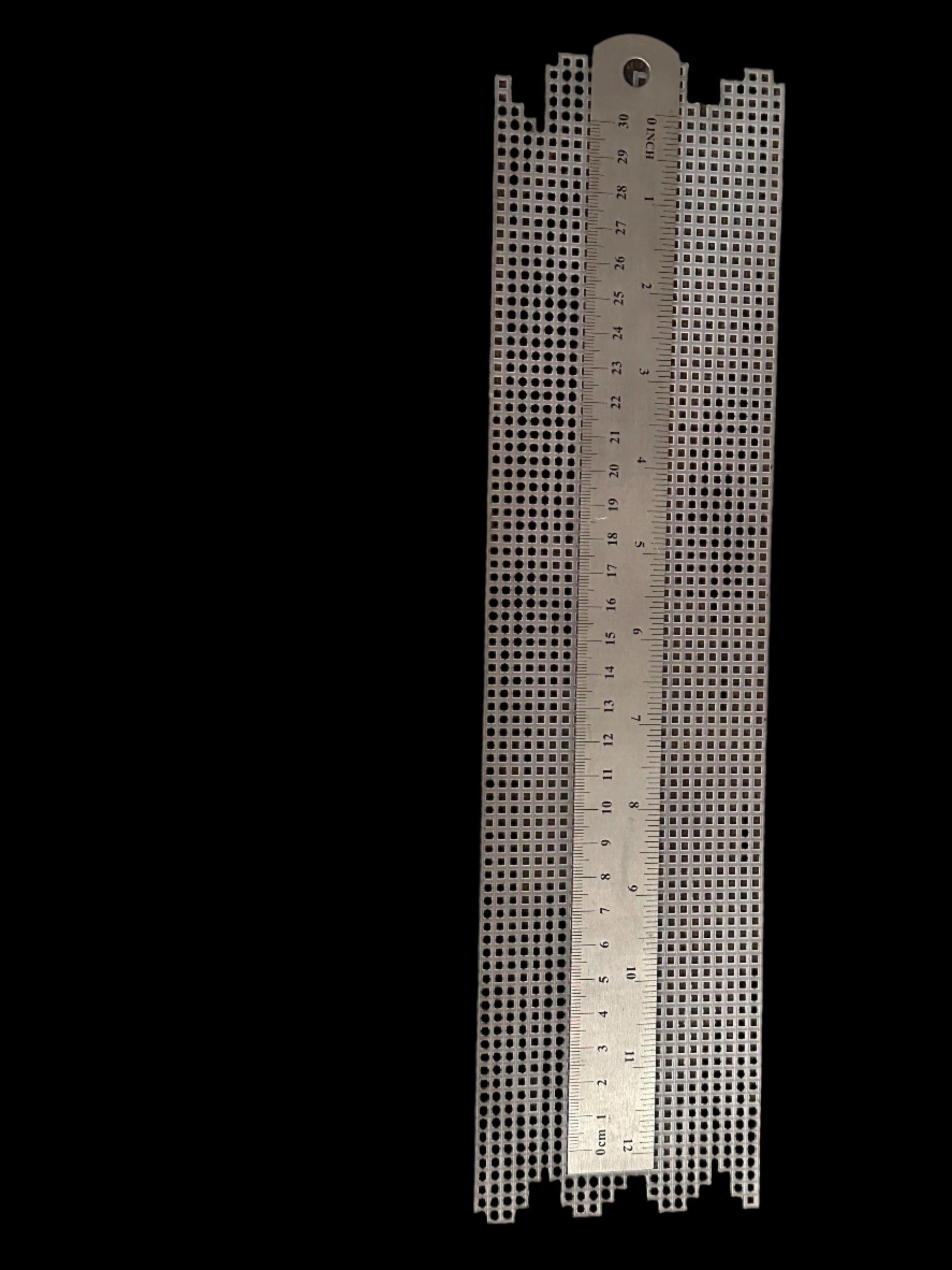 Rustic Precut Plastic Canvas Sign – 13.25" x 3.5", Uneven Edge Style