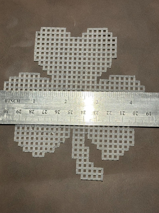 Precut Plastic Canvas Shamrock