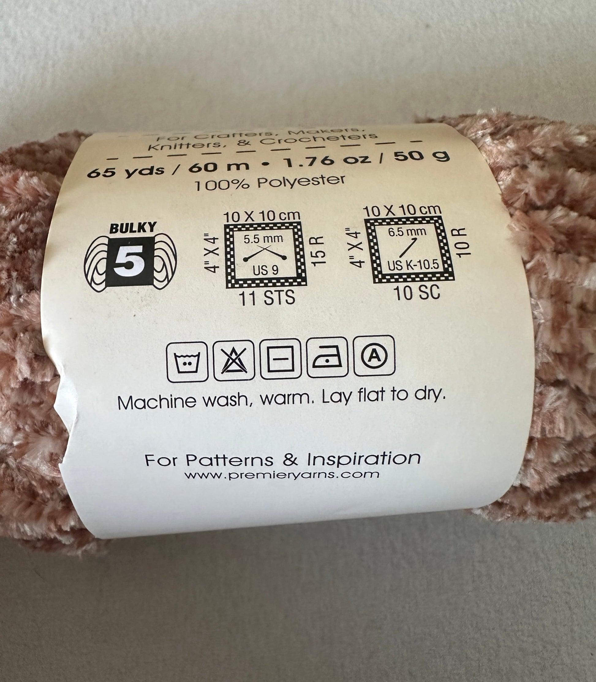 Premier Just Chenille Yarn – Tan (Color 2157-04)