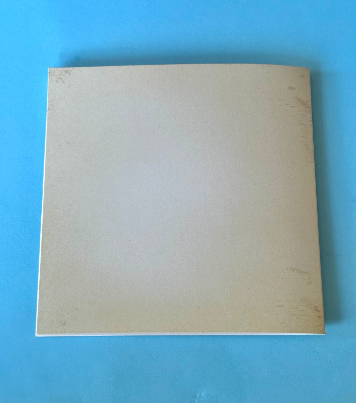 back of 6x6 greeting card