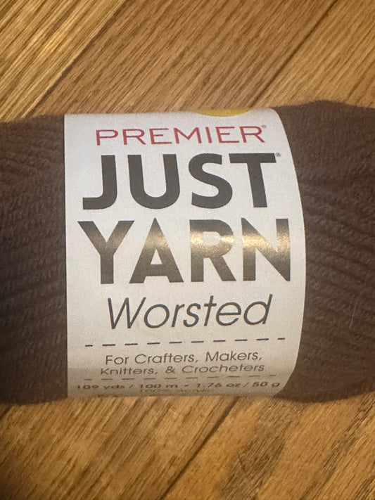 Premier Just Yarn Worsted – Chocolate | Color 2066-37