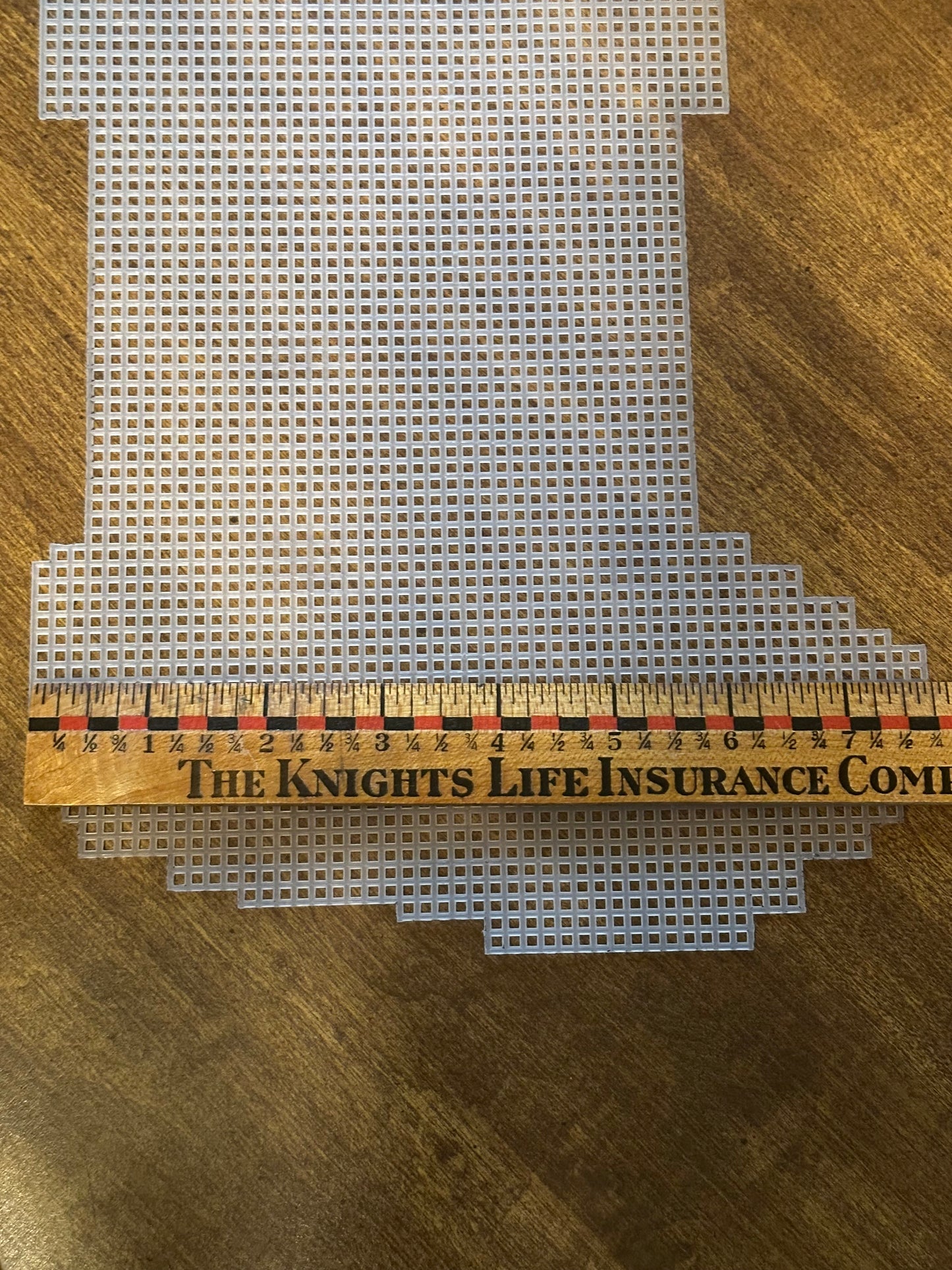 Large Precut Plastic Canvas Christmas Stocking – 10" x 6.75" – Ready to Stitch