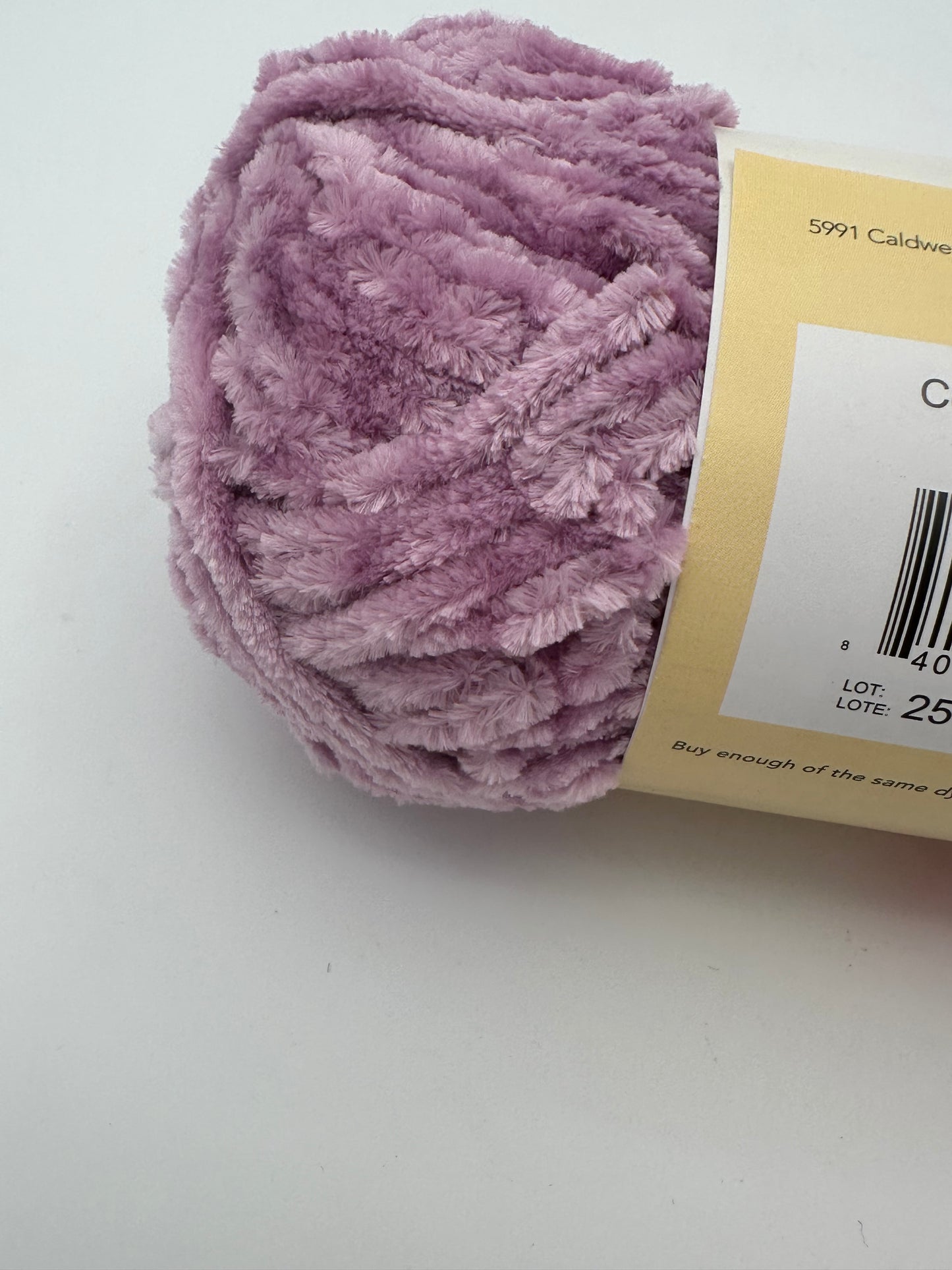 Premier Just Chenille Yarn – Light Mauve (2017-35)