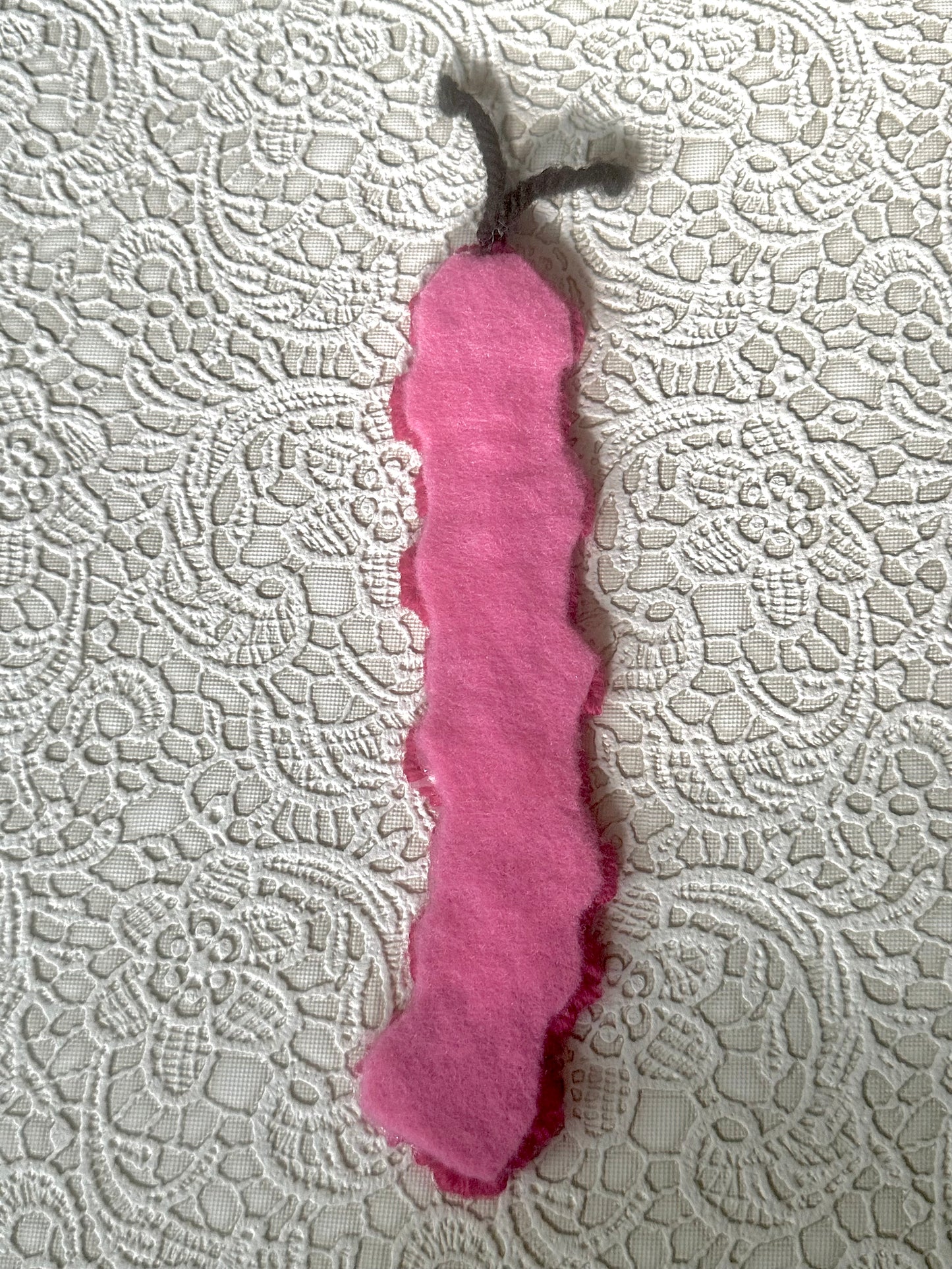 Caterpillar Bookmarks back- pink