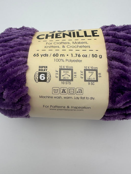 Premier Just Chenille Yarn – Iris (2017-17)