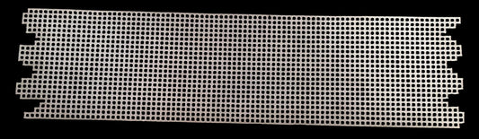 Rustic Precut Plastic Canvas Sign – 13.25" x 3.5", Uneven Edge Style