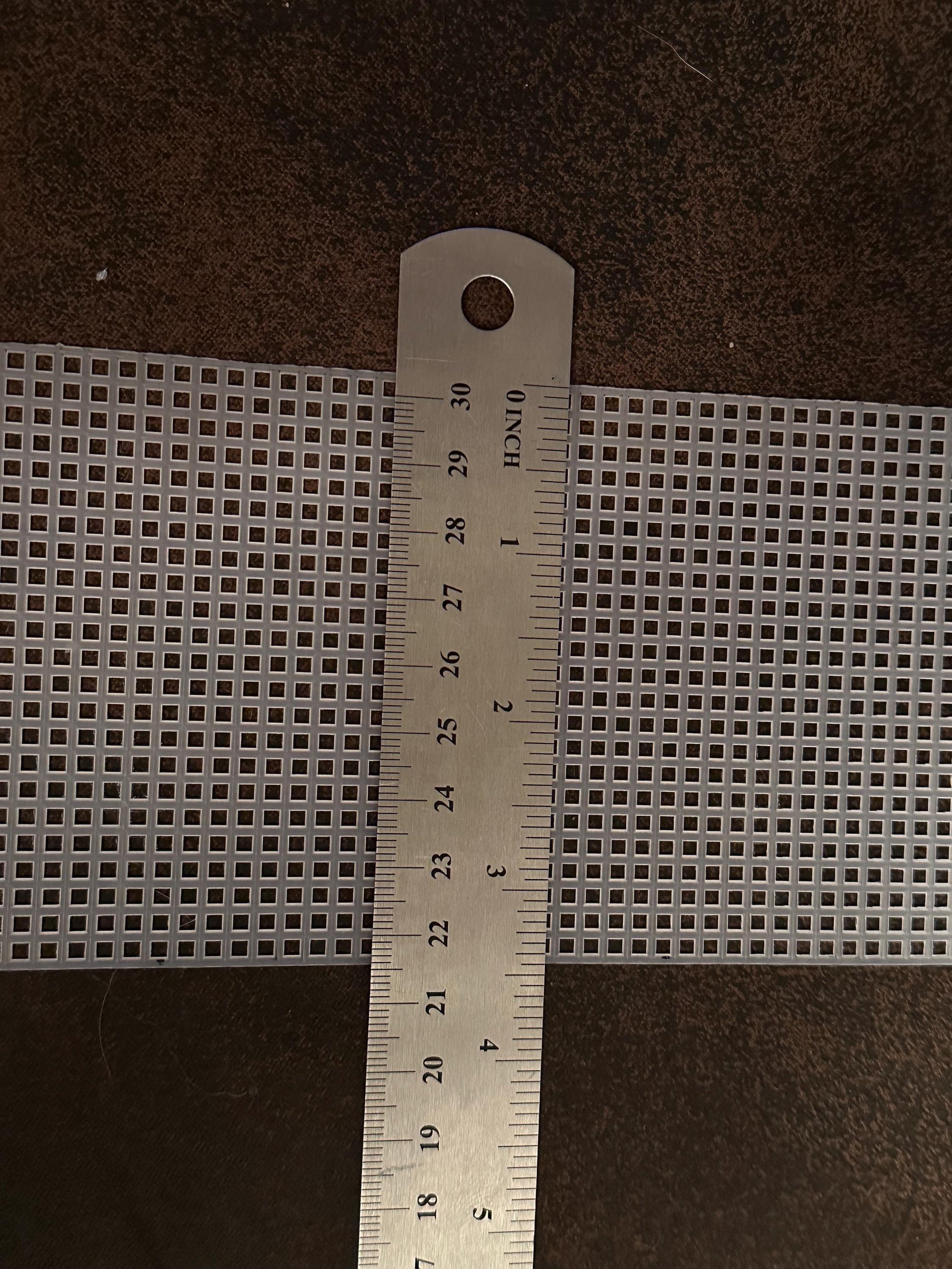 Rustic Precut Plastic Canvas Sign – 13.25" x 3.5", Uneven Edge Style