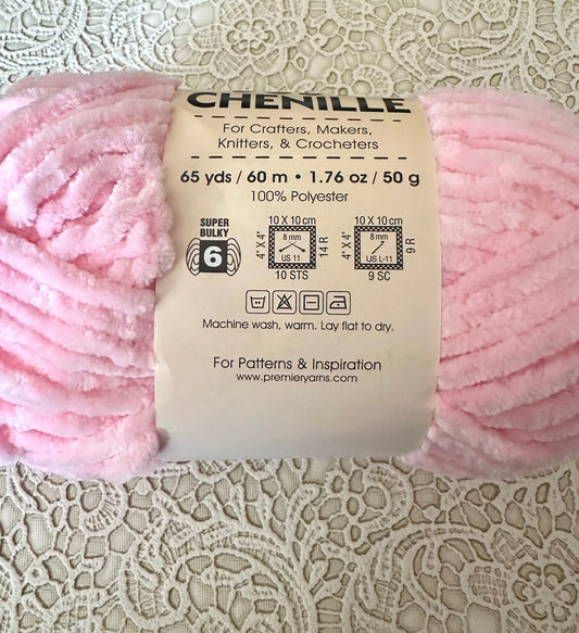 Premier Just Chenille Yarn – Pink 