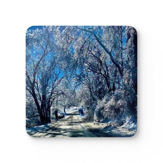 Winter Woodland Road Coasters