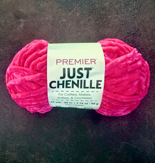 Premier Just Chenille Yarn – Hibiscus | Color 2017-15