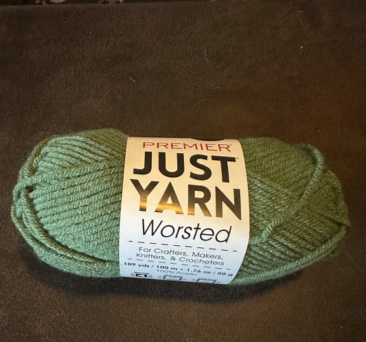 Premier Just Yarn Worsted – Moss | Color 2066-38