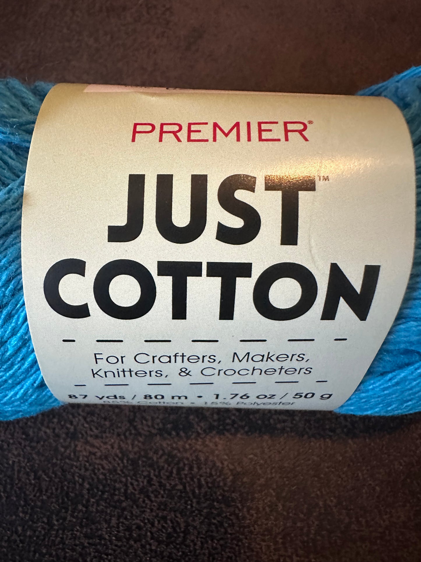 Premier Just Cotton Yarn – Turquoise | Color 2064-06