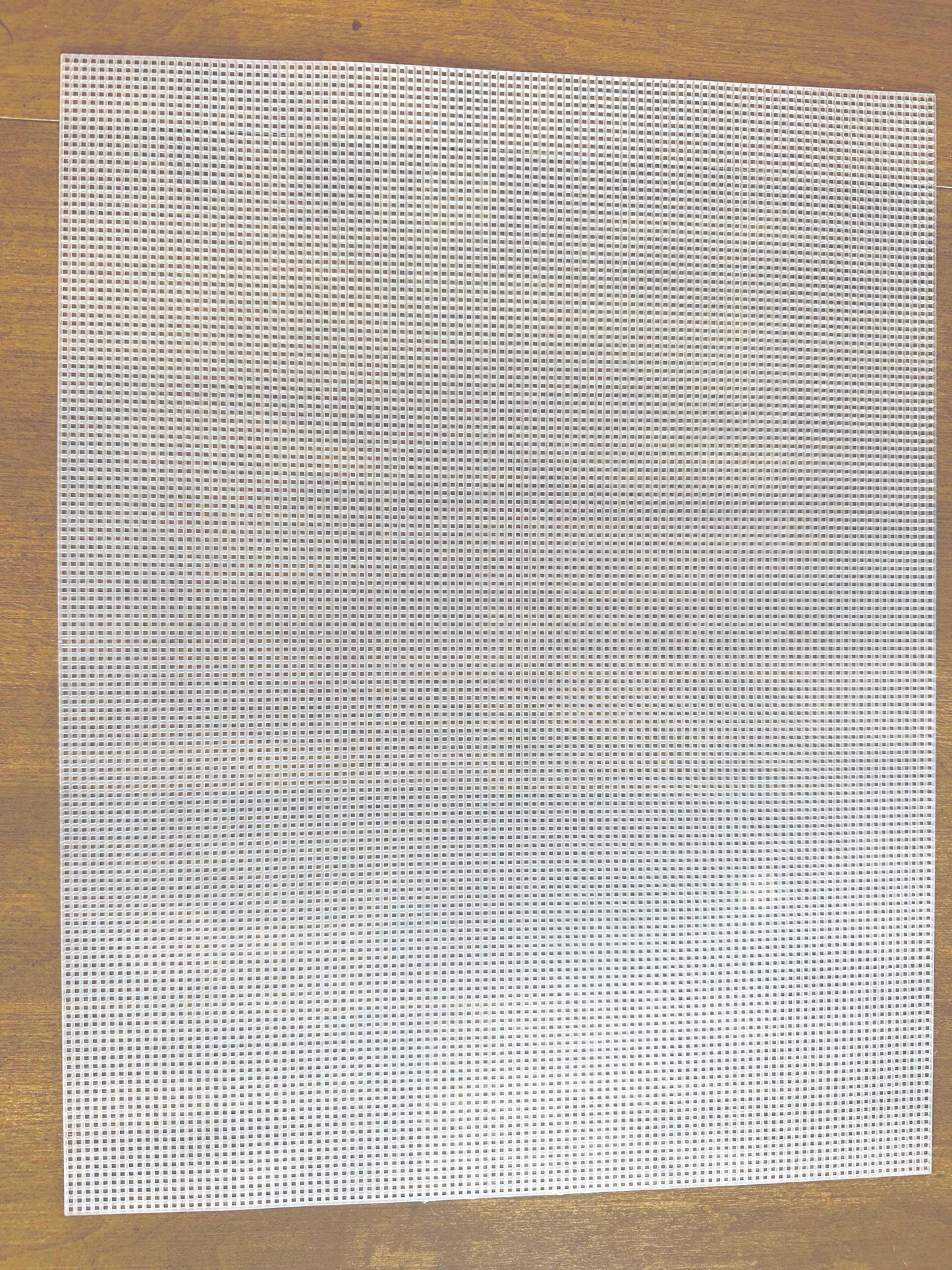 10 Mesh Plastic Canvas Sheet – Clear 10.625 x 13.625 
