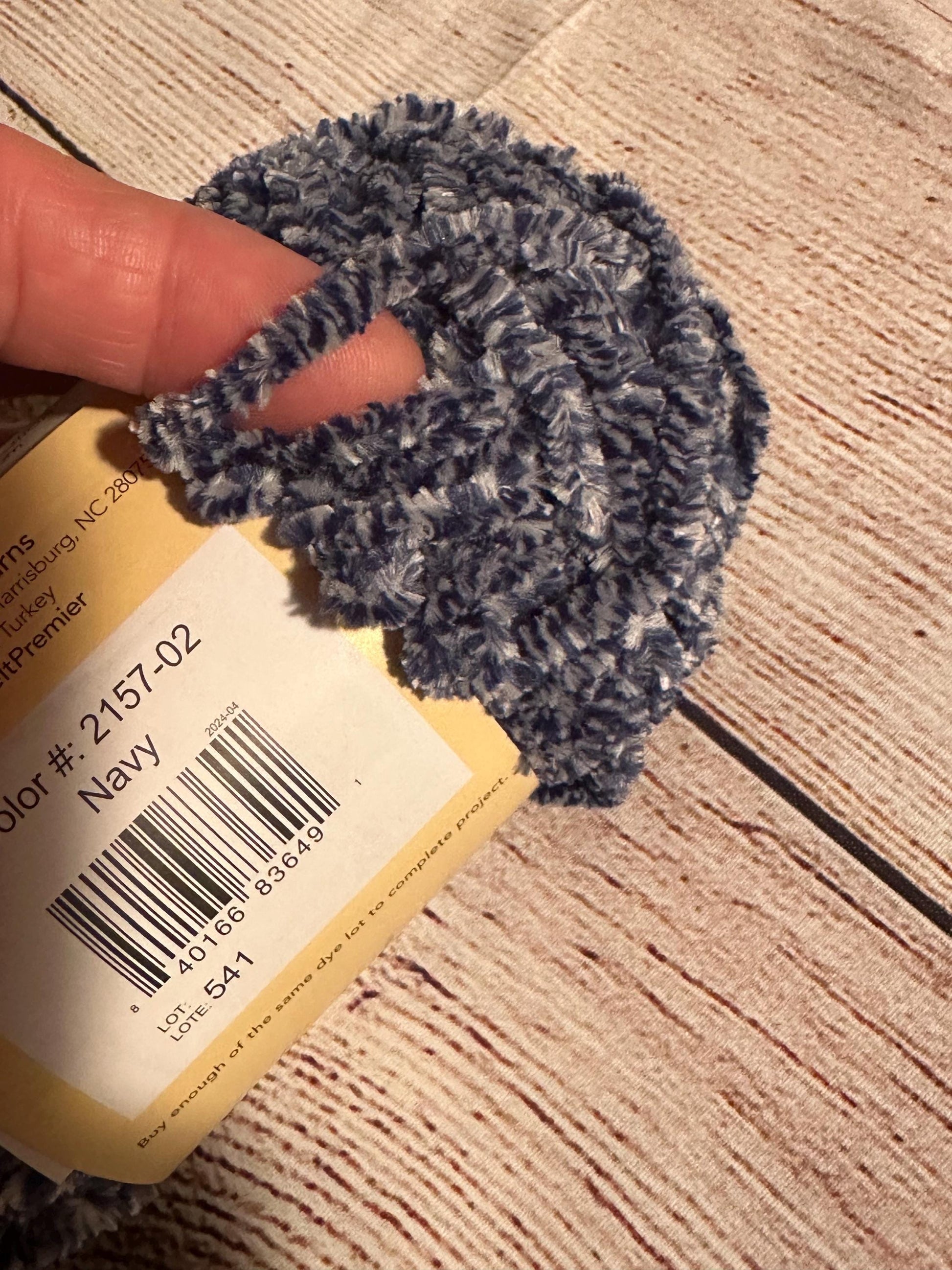 Premier Just Chenille Medley Yarn – Navy | Color 2157-02