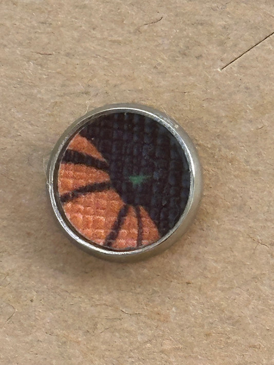 Pumpkin Stud Earrings – 10mm Fall Earrings 