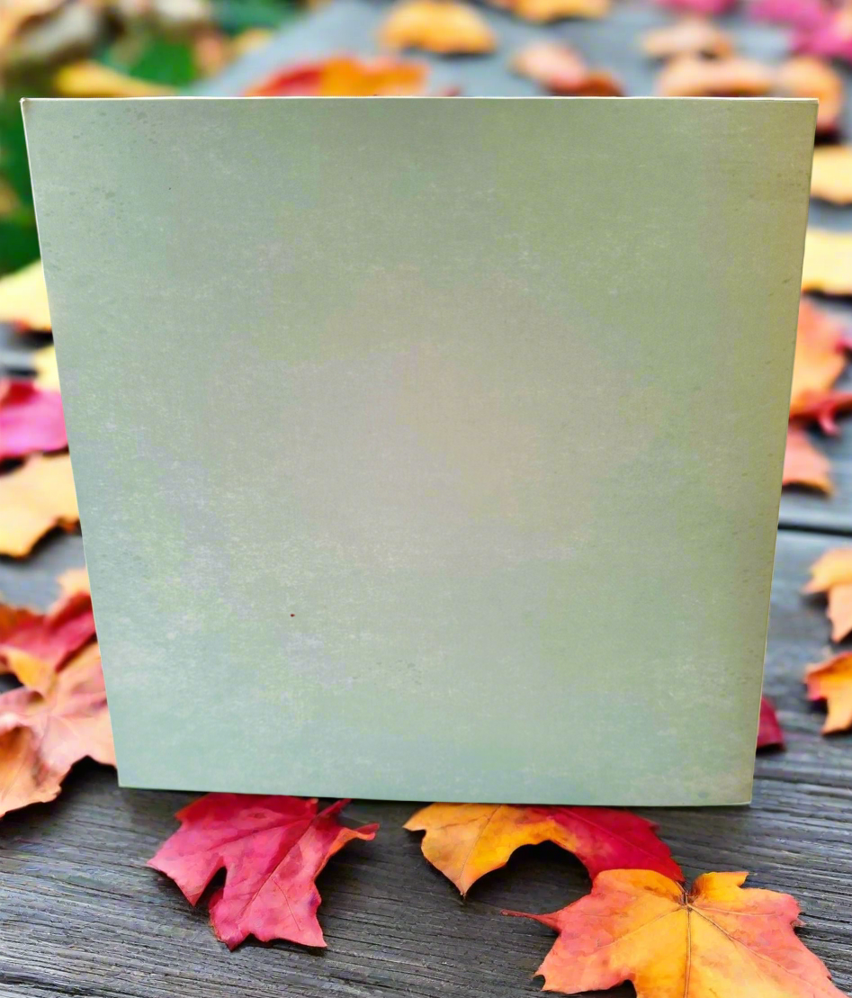 Pale blue Back of card