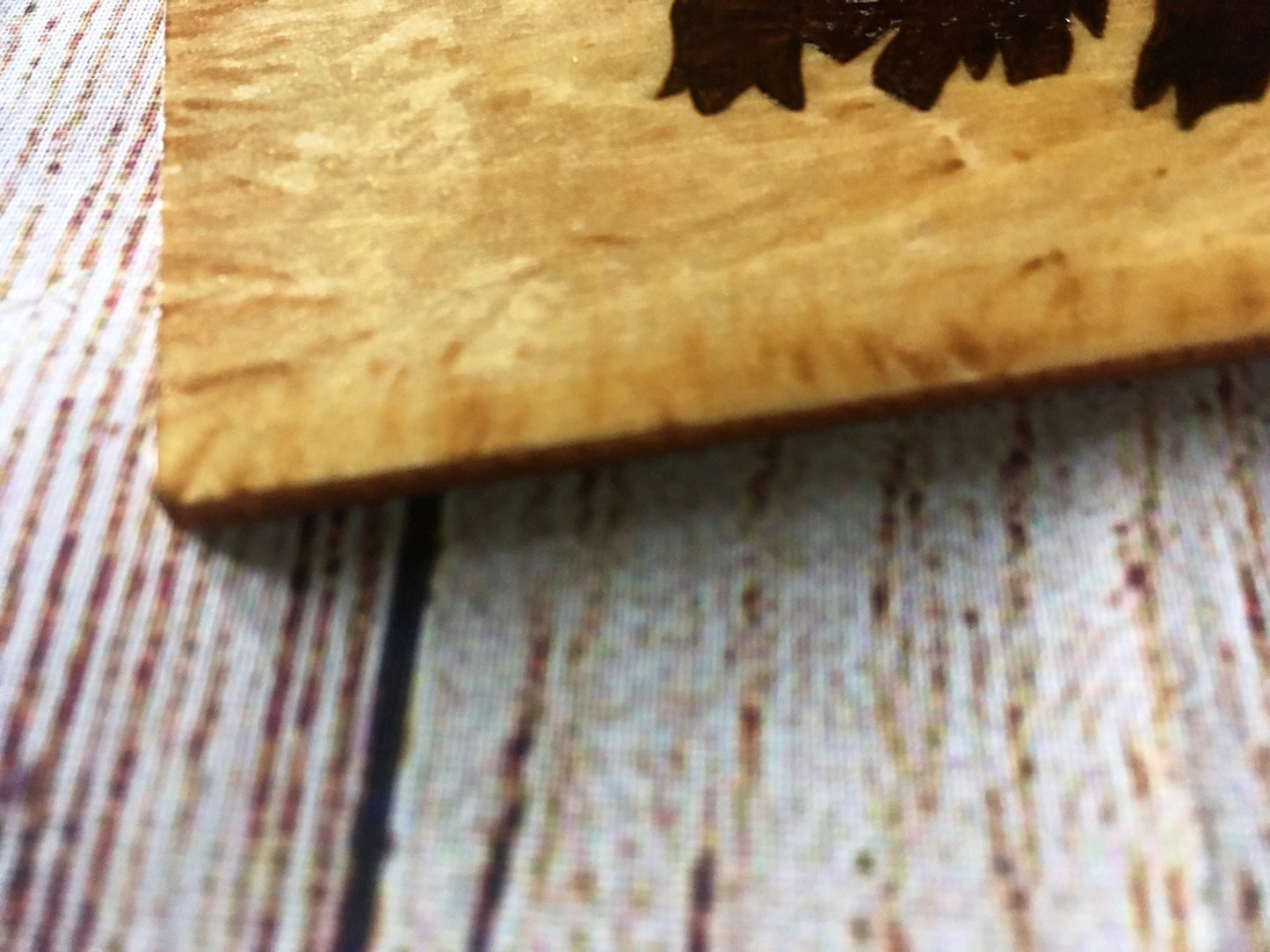 Wood Burned Antlered Deer Coasters – Set of 4 Handmade 4" Rustic Coasters