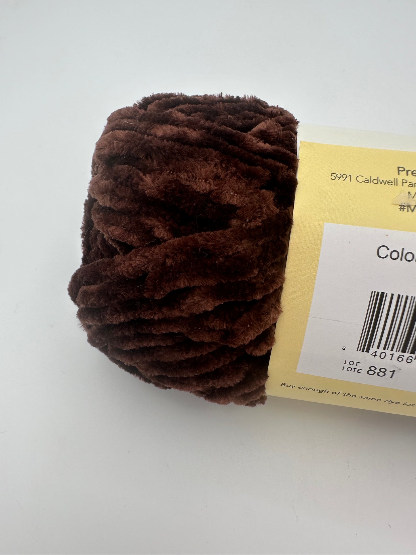 Premier Just Chenille Yarn – Cocoa (2017-36)