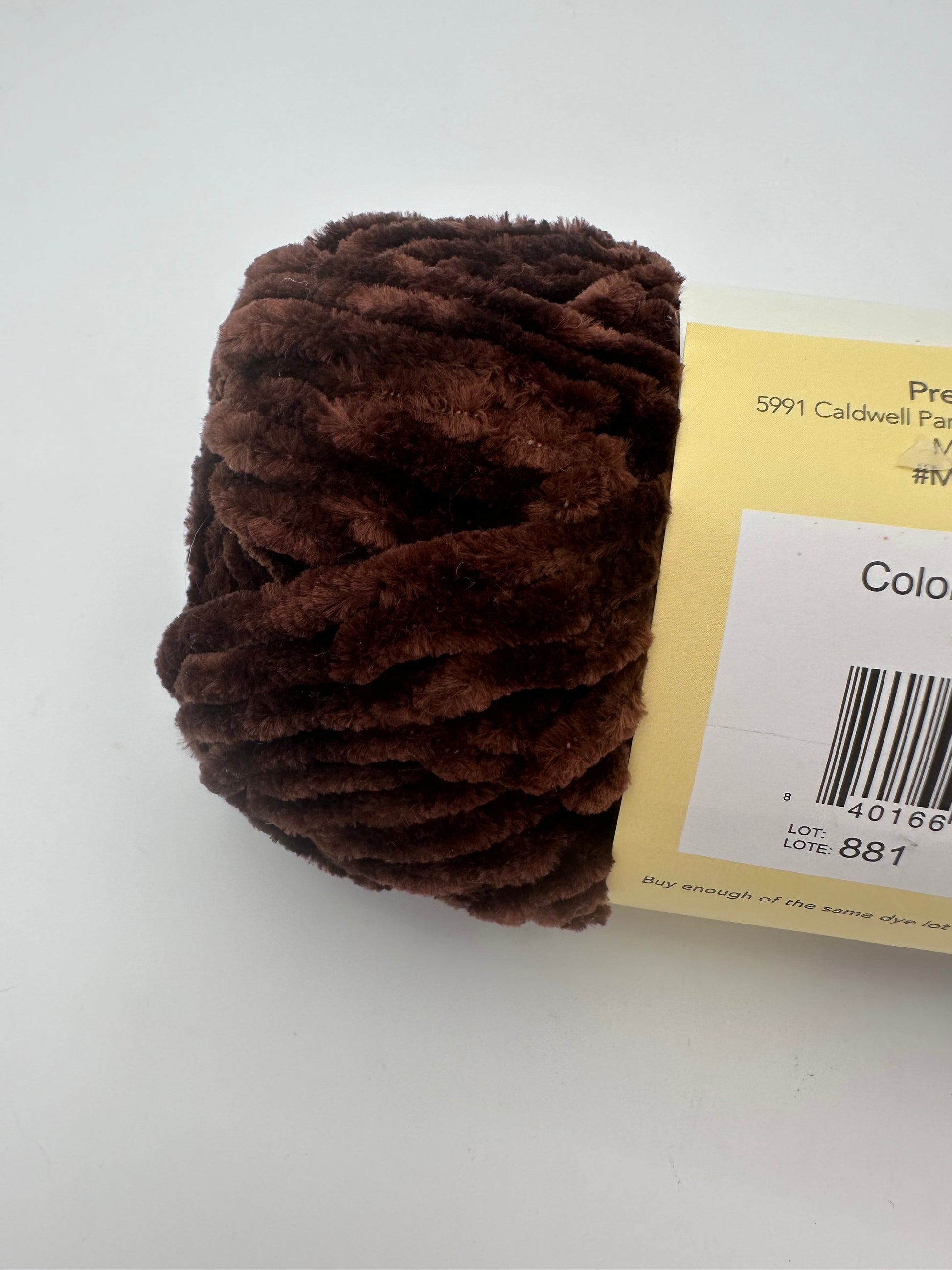 Premier Just Chenille Yarn – Cocoa (2017-36)