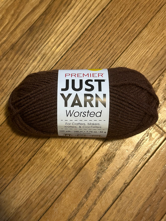Premier Just Yarn Worsted – Chocolate | Color 2066-37