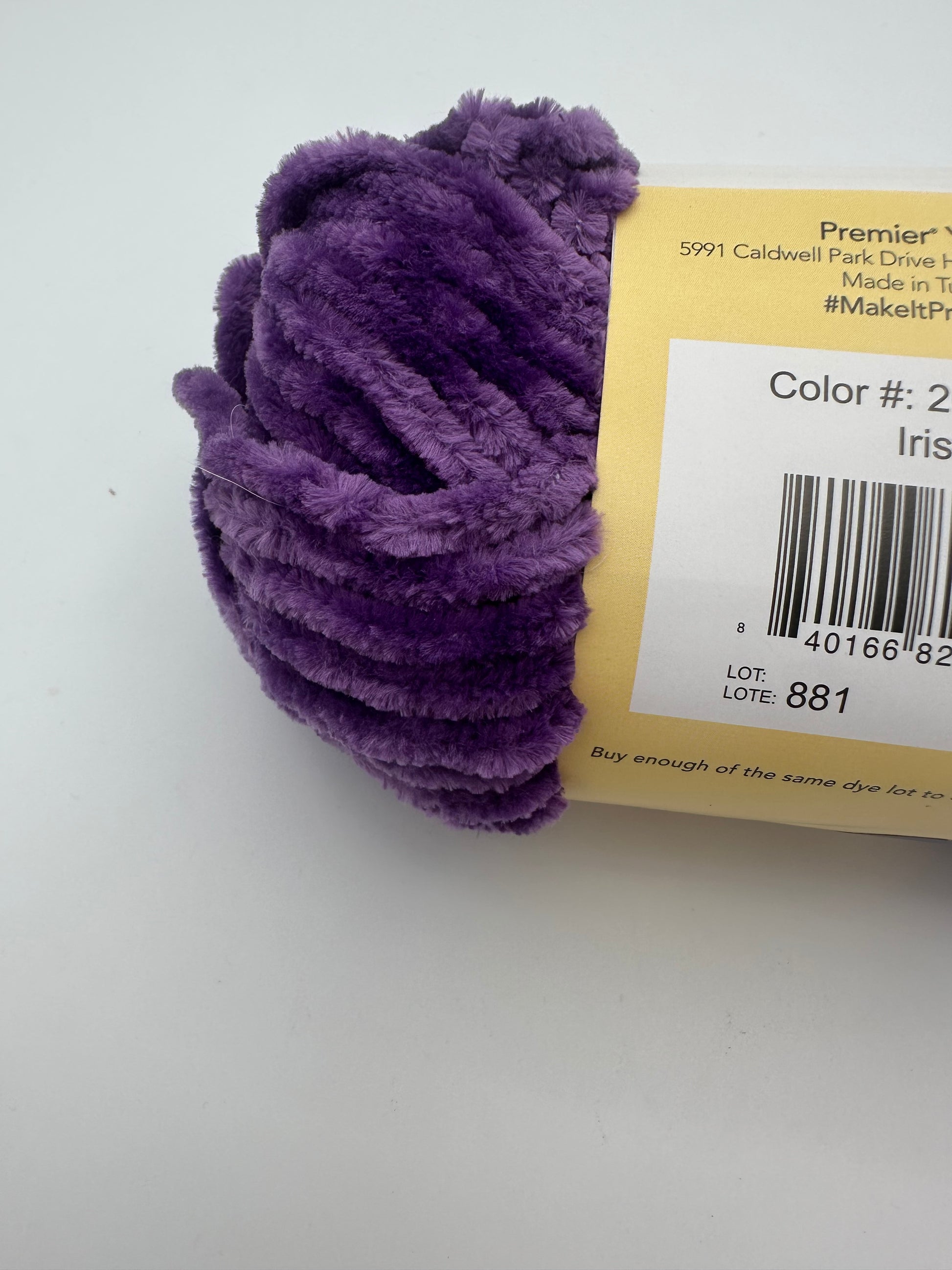 Premier Just Chenille Yarn – Iris (2017-17)