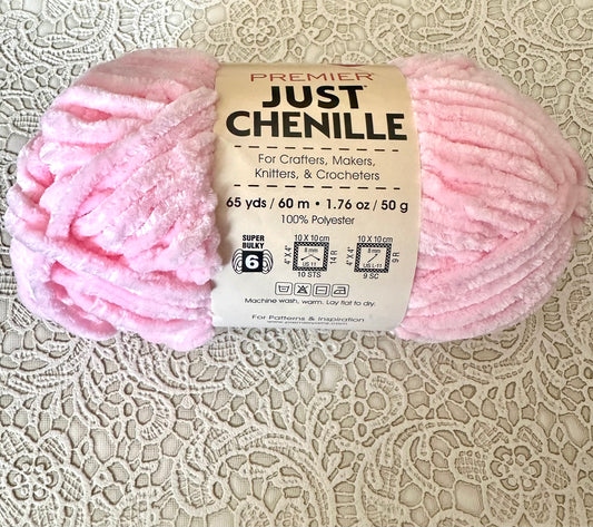 Premier Just Chenille Yarn – Pink 