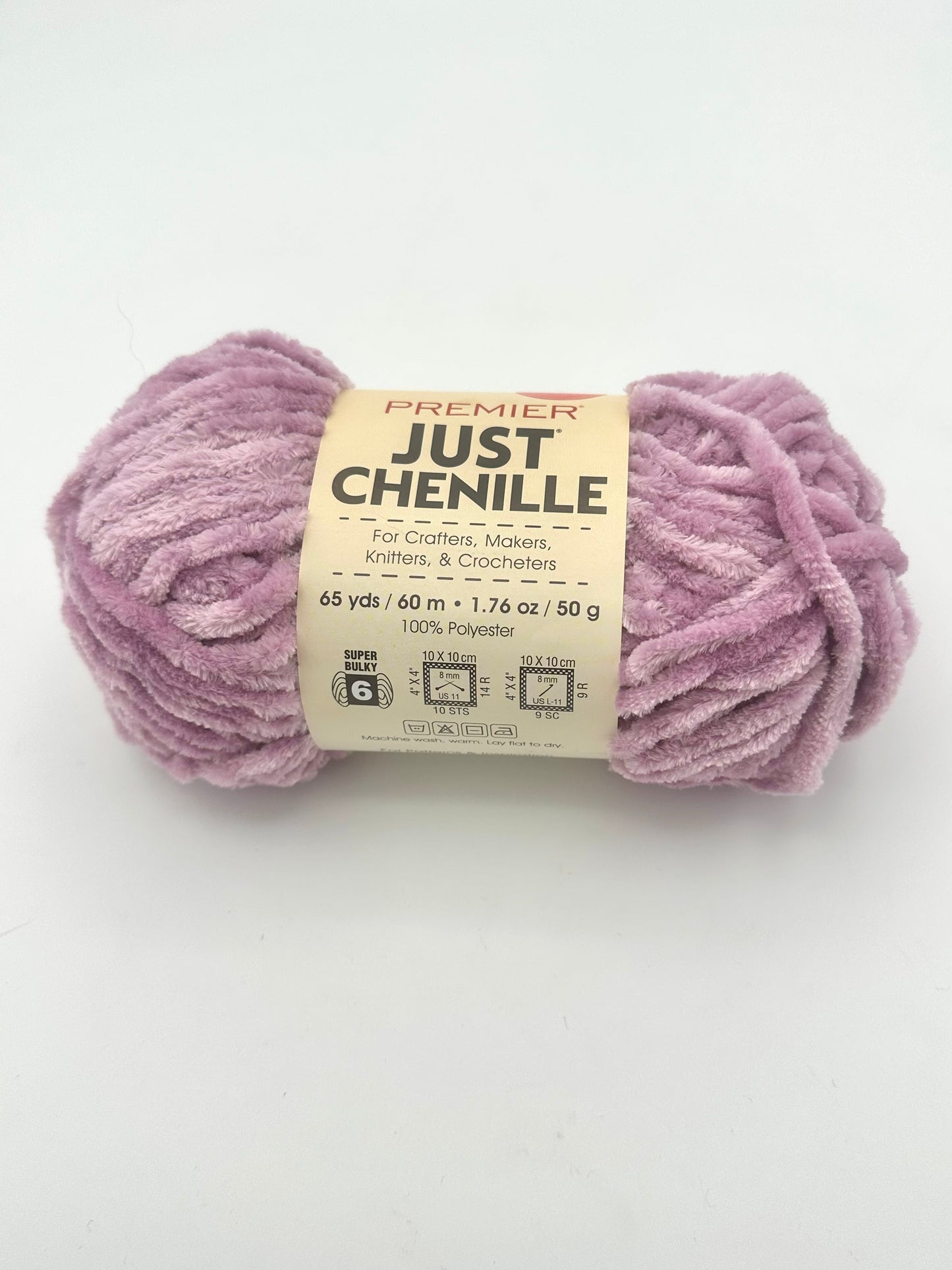Premier Just Chenille Yarn – Light Mauve (2017-35)