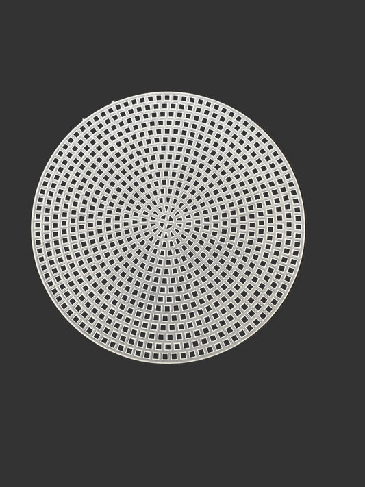 Precut Plastic Canvas Circles (4.5 Inch Round)