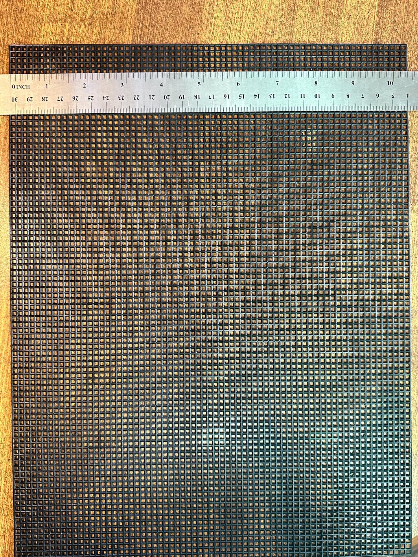 7 Mesh Black Plastic Canvas Sheet – 10.5 x 13.5 Inch