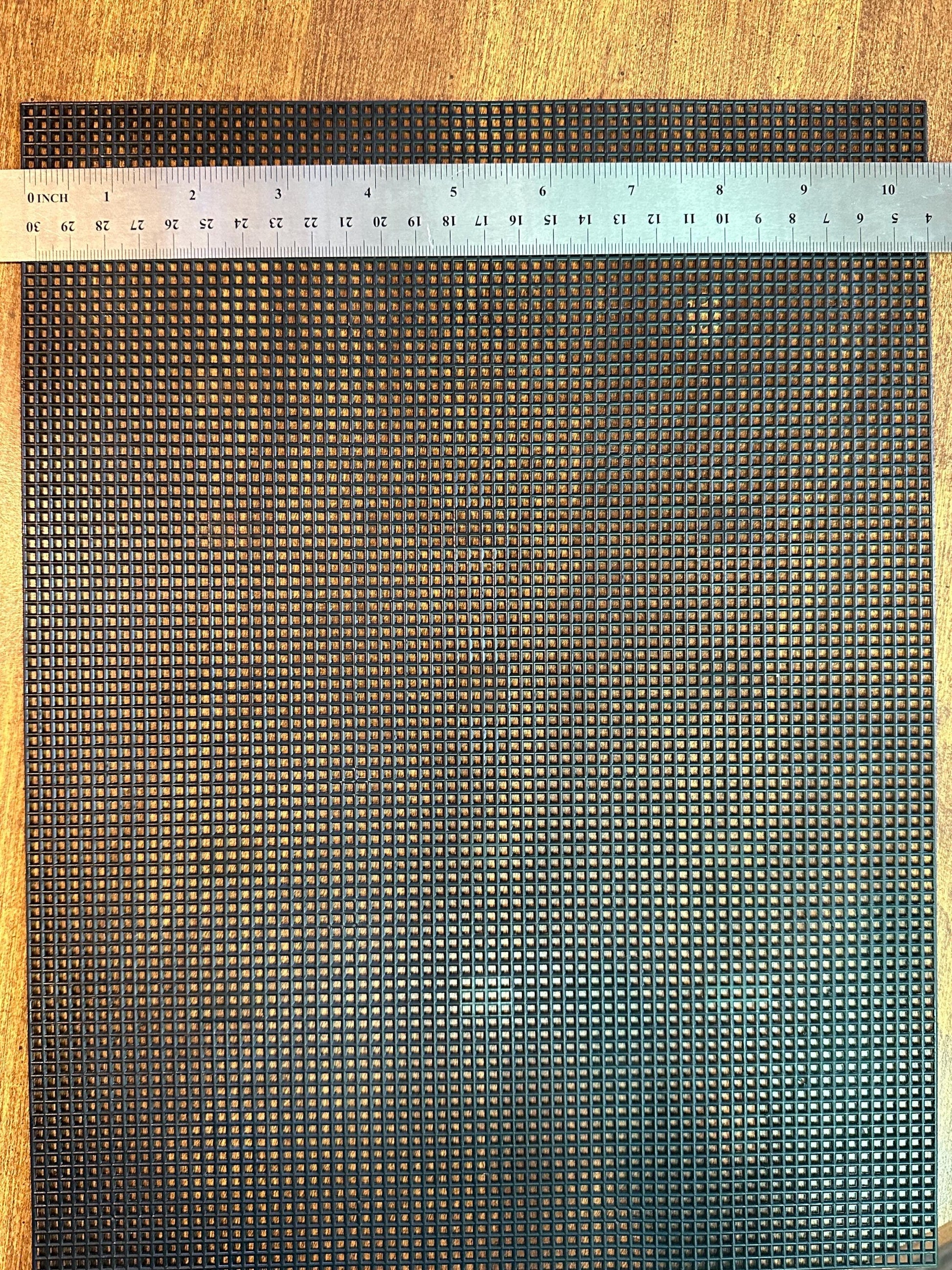 7 Mesh Black Plastic Canvas Sheet – 10.5 x 13.5 Inch
